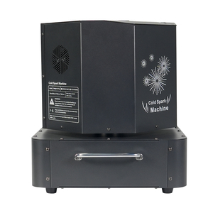 Machine à étincelles rotatives à double tête, 1 à 5 mètres, 1300W, fontaine à tête mobile, étincelle rotative - Product Image 3