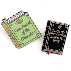 Promotional Custom <strong>Metal</strong> Book Lover Enamel Lapel Pins Bookish Suppliers - Product Image 4