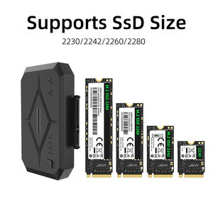10Gbps doppio accordo M2 NVMe SATA SSD custodia HDD con tipo USB C 3.2 8TB potenza Clone Offline 2.5 custodia SATA SSD - Product Image 6