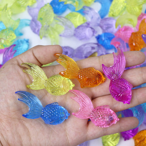 Hongzhi acrylique cristal gemmes en plastique <span class=keywords><strong>jouet</strong></span> perles enfants fête fournitures jeux de société poisson canard château jeu pièces jeu pièces jouets - Product Image 2