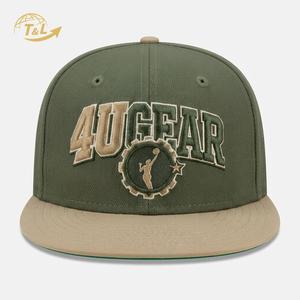 Gorras de Béisbol de Alta Calidad 4U, Nuevos Estilos, 6 Paneles, Ajustables, con Cierre a Presión, Logotipo Bordado Personalizado, Visera Plana, para Equipos de Béisbol - Product Image 2