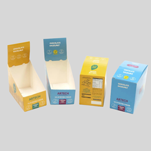 Caja de exhibición de papel reciclado con logotipo de impresión personalizado, juguete de caramelo, Chocolate, café, masticar, Mostrador de supermercado al por menor - Product Image 1