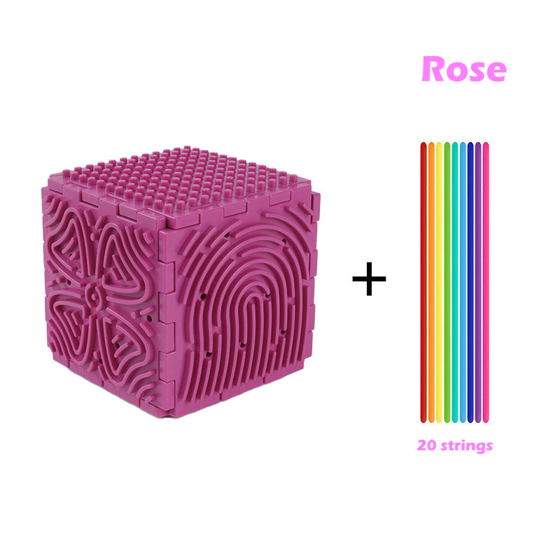 cubo rosa +20 corde