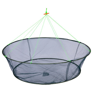 Pesca plegable mano neta cangrejo neto red pesca con cuerda y mango para peces camarones, cangrejos - Product Image 1