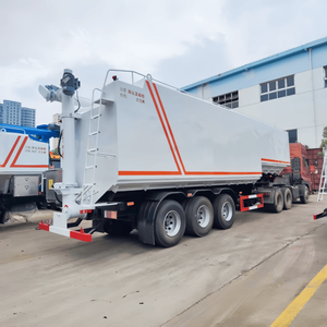 รถบรรทุกส่งอาหารแห้งแบบถังขนาด 30-50 ลูกบาศก์เมตร ผลิตจากสแตนเลส พร้อมจำหน่าย - Product Image 3
