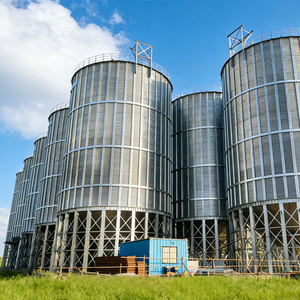 Vente directe usine – Silo en acier galvanisé grande capacité 500T-1500T, à fond conique, pour stockage de céréales, certifié ISO CE, longue durée de vie - Product Image 6