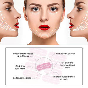 Nastro facciale senza lattice per le rughe nastri traspiranti per aiutare a rimuovere le rughe e sollevare il tuo nastro facciale personalizzato - Product Image 6