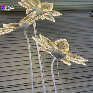 LEDA LED Floral <b>Light</b> Display Artistic Decorative Standing <b>Flower</b> Lamp for Wedding Birthday Events Party Decoration - Product Image 2
