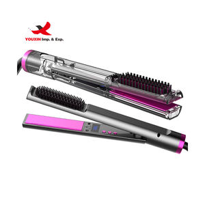 Peigne lissant chauffant FENGFLY à prix réduit pour approvisionnement mixte, livraison rapide, brosse lissante chauffante, chauffe rapidement en 30s - Product Image 3