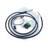 Module de capteur de température de l'eau DS18B20 + câble étanche de 1 m, circuits intégrés, composants électroniques, BOM