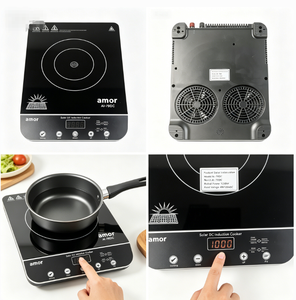 Cocina Infrarroja de 48V CC, Sistema Solar, Cocina Eléctrica Infrarroja de 600 Watts de Buena Calidad, Panel de Cerámica, Cocina Doméstica - Product Image 5