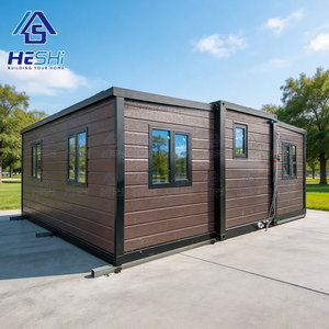 Casa Contenedor Prefabricada Expandible Completa de 40 y 20 Pies, 1, 2, 3, 4, 5 Dormitorios, Plegable, en Venta, Casa Móvil, Granny Flat - Product Image 1