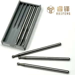 Ruifeng Borracha de Carboneto para uso em laboratório, ferramentas e equipamentos redondos para dentistas, broca de carbeto 021 mm