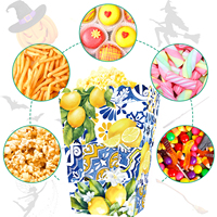 Boîtes à popcorn sur le thème des motos personnalisées, boîtes à bonbons, boîtes à collations pour fêtes d'enfants, décoration de fête
