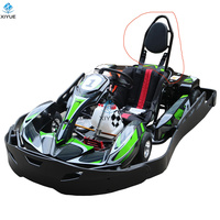 Go Karts de Lujo con Asiento Individual, Motor de Gasolina de 4 Tiempos, 200cc 270cc, para Entretenimiento en Parques Infantiles y Juegos de Karting en la Nieve, en Venta