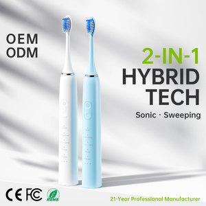 <span class=keywords><strong>Cepillo</strong></span> <span class=keywords><strong>de</strong></span> <span class=keywords><strong>Dientes</strong></span> Eléctrico Sónico OEM ODM, 5 Modos, Recargable, Resistente al Agua IPX8, Portátil, Ideal para Viajes, <span class=keywords><strong>Mejor</strong></span> Limpieza, Certificado por la FDA/CE - Product Image 1