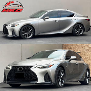 ชุดบอดี้คุณภาพสูงสีดำด้านกันชนหน้าสำหรับ Lexus IS350 2021-2025 F รถสปอร์ตซีดาน IKON ABS - Product Image 2