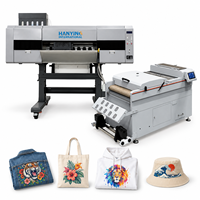 Imprimante DTF haute vitesse 680 mm avec 4 têtes Epson I3200-A1 et circulation d'encre blanche pour l'impression sur vêtements en coton et polyester