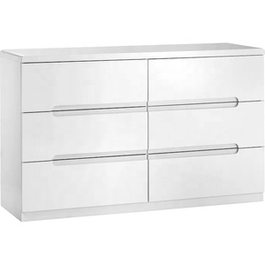 Tấm Kim Loại MDF Gỗ Hiện Đại Cho Phòng Ngủ 2 + 4 Đồ Nội Thất Phòng Khách Có Độ Bóng Cao Màu Trắng Cho Tủ Quần Áo Tủ Quần Áo - Product Image 2