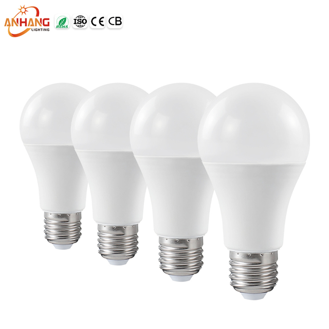 E27 B22 High Led Bulbs Wholesale Skd Led Bulb Factory Raw Material Parts Bombillas Warm White Daylight 9W 12W 18W 24W Led Bulb
