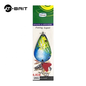 Señuelos de cuchara de pesca Casting colorido Pesca Spinner Cebos Trucha Trolling Cuchara Señuelos de pesca - Product Image 6
