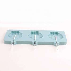 Moule à glaces en silicone pour bébé, personnalisé, <span class=keywords><strong>dessin</strong></span> animé, fait maison, pour sucettes glacées et crèmes glacées - Product Image 2