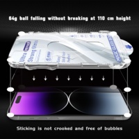Verre trempé pour téléphone, protection d'écran anti-espion pour iPhone 18 Pro Max, installation facile
