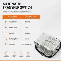 Commutateur de transfert automatique (ATS) à double alimentation pour groupe électrogène résidentiel