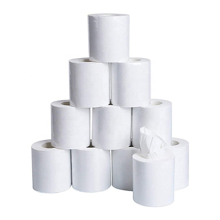 Manufacturer Eco-friendly Toilet Paper Wholesale Biodegradable 1/2/3/4 Plys Price 2 Ply Virgin Wood Pulp Toilet Tissue Roll