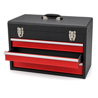 Ensemble d'outils de mécanicien de 408 pièces, plateau en mousse EVA à 10 tiroirs, kit de clés à douilles, coffre à outils manuel pour atelier de réparation automobile