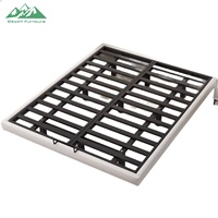 Cadre de lit d'école en métal réglable Wayon, pré-assemblé, construction durable pour dortoir, auberge, logement étudiant