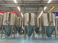 Équipement de brassage commercial 1000L, Brasserie 1000L, Cuve de mashing 10HL à vendre