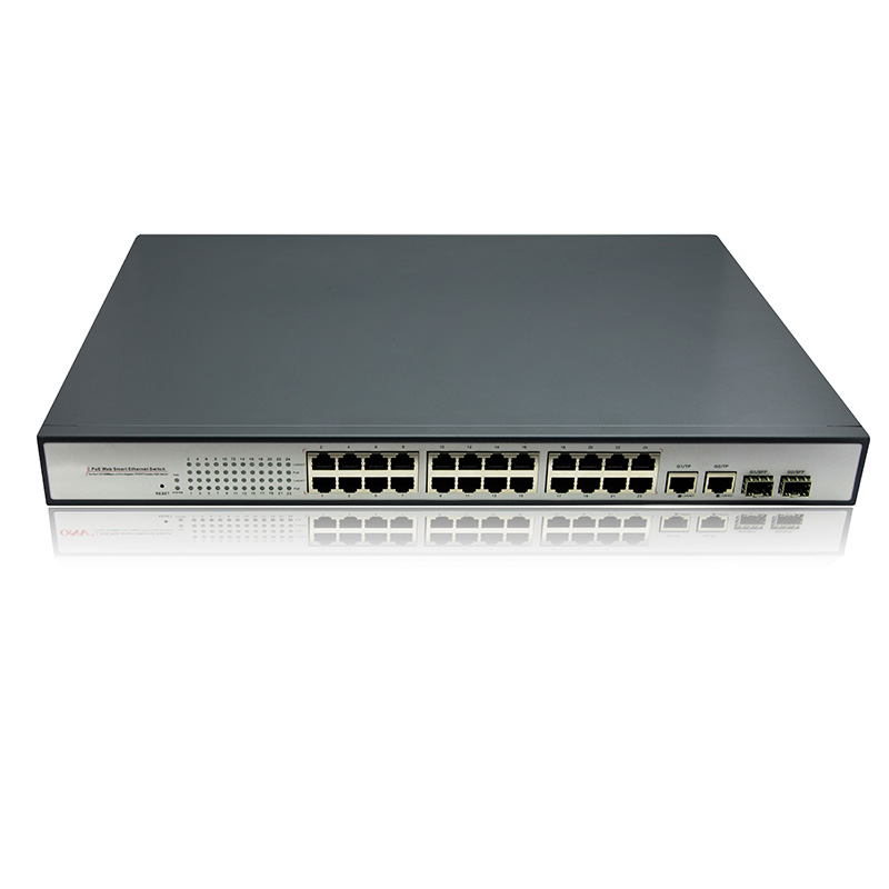 24 портов 10/100 Мбит/с 8,8 Гбит/с коммутатор питания через ethernet