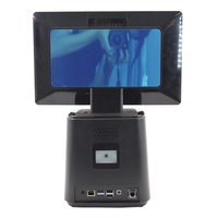 Caisse enregistreuse tout-en-un WOSHUO TS-1403C avec écran LCD double de 14 pouces, interface USB, imprimante de reçus intégrée de 58 mm