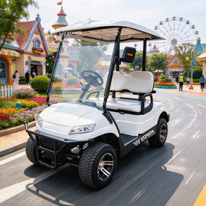 ZOWN High Quality 2 Seats Electric Golf <b>Cart</b> 48V Lithium Battery 4X4 Off-Road CE Certified Steel Frame for <b>Beach</b> & Park - Product Image 1