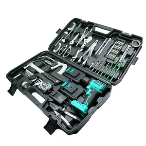 Perceuse à percussion 21V à batterie lithium, ensemble de 40 pièces avec clés à molette réglables, embouts et mallette de transport rigide - OBM personnalisable, facile à transporter, 2 ensembles MOQ, garantie 6 mois - Product Image 2