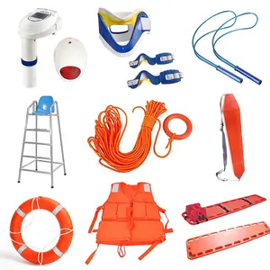 Equipo salvavidas para piscina, silla protectora, salvavidas, chaquetas salvavidas, tubo de rescate