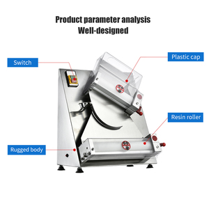 Máquina Automática para Amasar y Estirar Masa de Pan y Pizza - Product Image 5