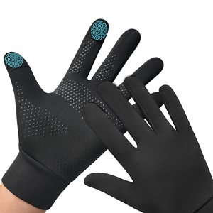 Su Geçirmez Polyester Bisiklet Eldivenleri Kışlık Dokunmatik Ekran Kaymaz Ergonomik El Tutuşları Hafif Nefes Alabilen Bisiklet Eldivenleri Toplu - Product Image 1