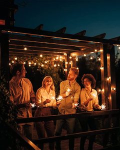 Ip65 Không Thấm Nước 10M/33ft Đồng <span class=keywords><strong>G40</strong></span> Chuỗi Đèn Năng Lượng Hiệu Quả Hoàn Hảo Cho Sân Vườn Sân Sau Và Đảng Trang Trí Nội Thất - Product Image 3