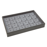 Plateau de présentation de bijoux en gros, personnalisable pour colliers, bagues et boucles d'oreilles, ensembles de présentoirs à bijoux