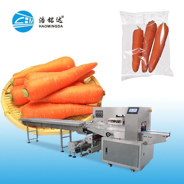 Flow Automatic High-Speed Food Pouch Packaging Machine PLC-Controlled Filling Wrapping for Pillow Bags Chemical Applications