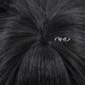 Peluca de <span class=keywords><strong>Cosplay</strong></span> de <span class=keywords><strong>Iguro</strong></span> Obanai de la Marca ND, para Comic-con, Halloween, Disfraces, Resistente al Calor, Sin Encaje - Product Image 5