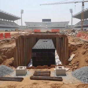 Réservoir de récupération d'eau de pluie à grande capacité, interconnecté, sous la route, la voie d'accès, le parking et le terrain de football - Product Image 5