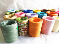 Chaîne de raphia d'usine de 6 mm 200g par rouleau de papier kraft papier de tissage de raphia raphia