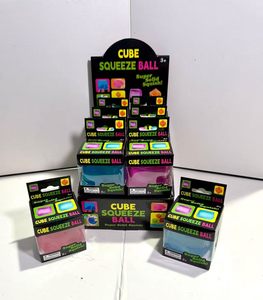 Cube de maltose à rebond lent très perméable et extensible, jouet anti-stress à tirer et à remonter en forme de cube, vente chaude - Product Image 1