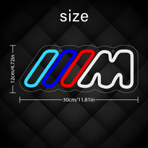 Iiim Auto Led Licht Neon Borden 5V Usb Aangedreven Met Instelbare Helderheid Ip65 Nominaal Voor Garage Muur Decor - Product Image 2