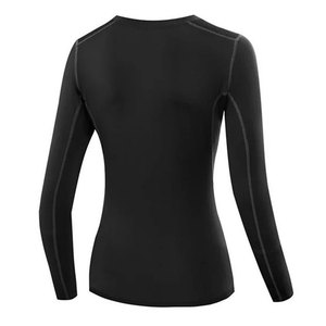 Clothing Manufacturers Long Sleeve Plain Design for Summer Compression Shirt Premium Quality Workout Compression Shirt - Product Image 3