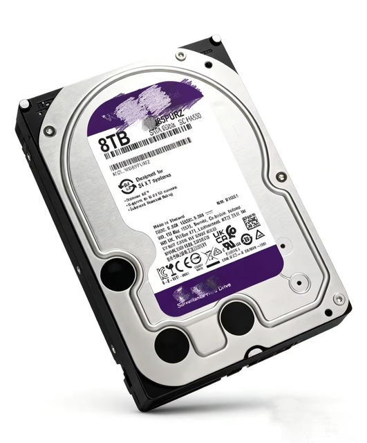 1tb/2tb/4tb/6tb/8tb Purple Secure Hard Drive 3.5-inch SATA Port