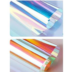 PET Material Eco-friendly Explosion-proof Self-adhesive Modern Dichroic Rainbow Iridescent Heat Insulation <b>Decorative</b> <b>Film</b> for - Product Image 4